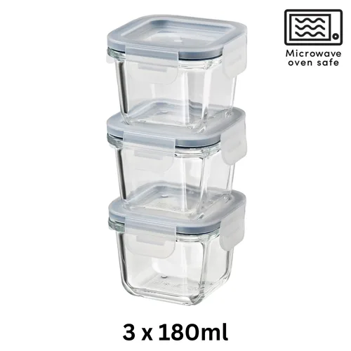 IKEA 365 glass food container