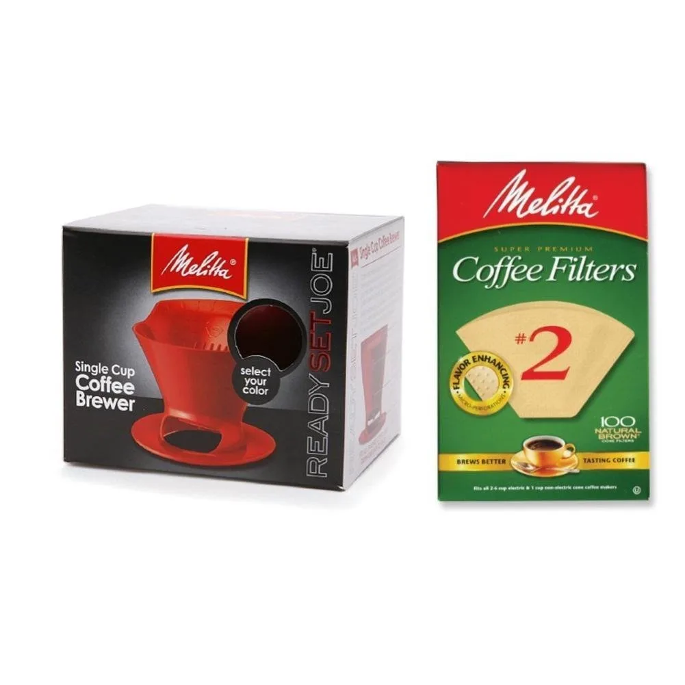 Melitta pour over coffee filter