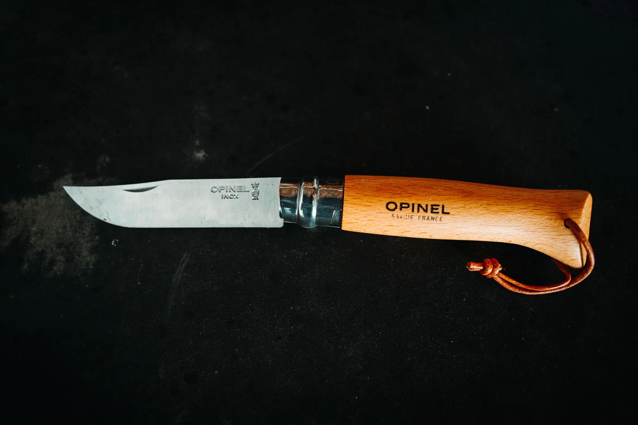 Opinel No.8 folding knife