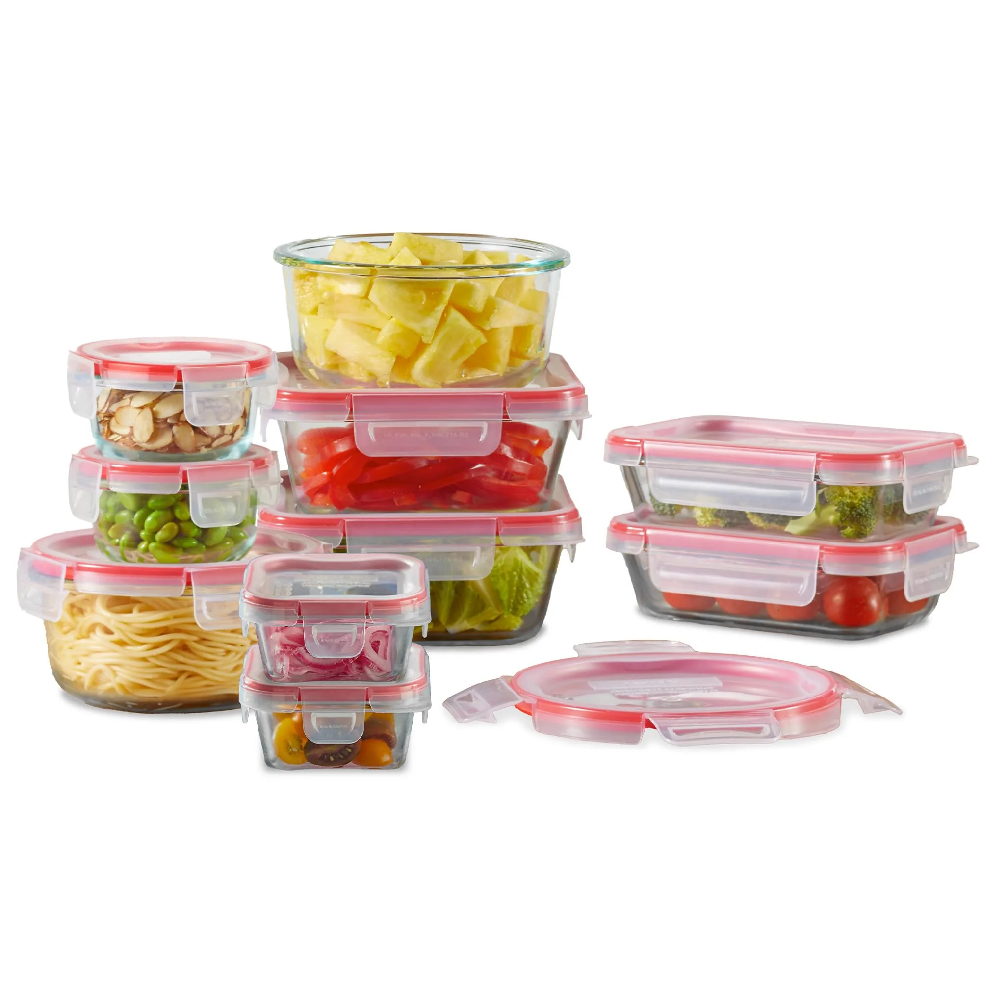 Pyrex glass food storage set image 3